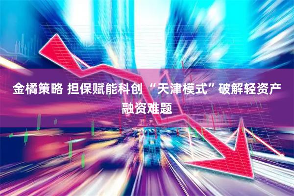 金橘策略 担保赋能科创 “天津模式”破解轻资产融资难题