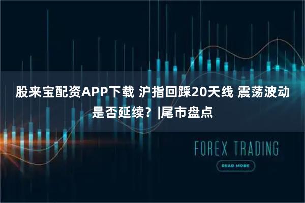股来宝配资APP下载 沪指回踩20天线 震荡波动是否延续？|尾市盘点